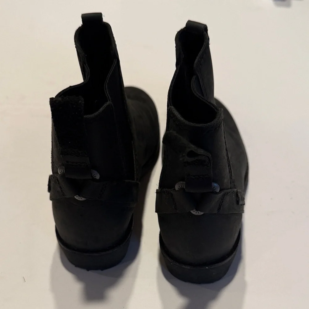 Teva Black Suede Ankle Boots